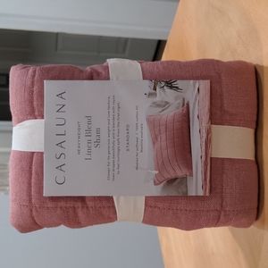 Casaluna Linen Blend Quilt Pillow Sham